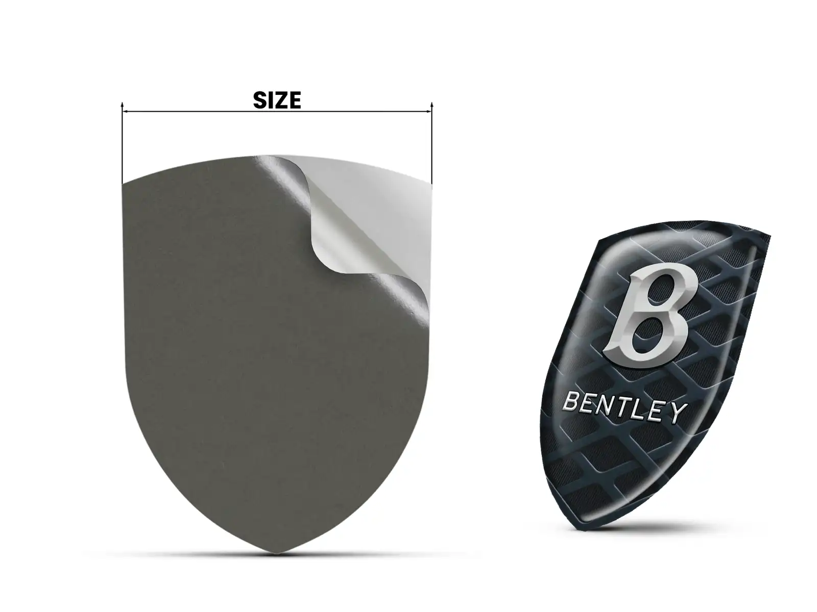 Bentley Car Window Stickers Solid Professional Max Pattern